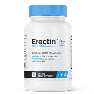 Erectin® Fast-Acting, Longer-Lasting Natural Male Enhancement
